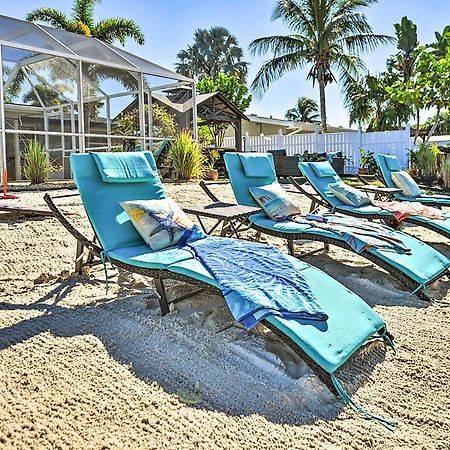 Waterfront Bradenton Home Heated Pool And Fire Pit Extérieur photo