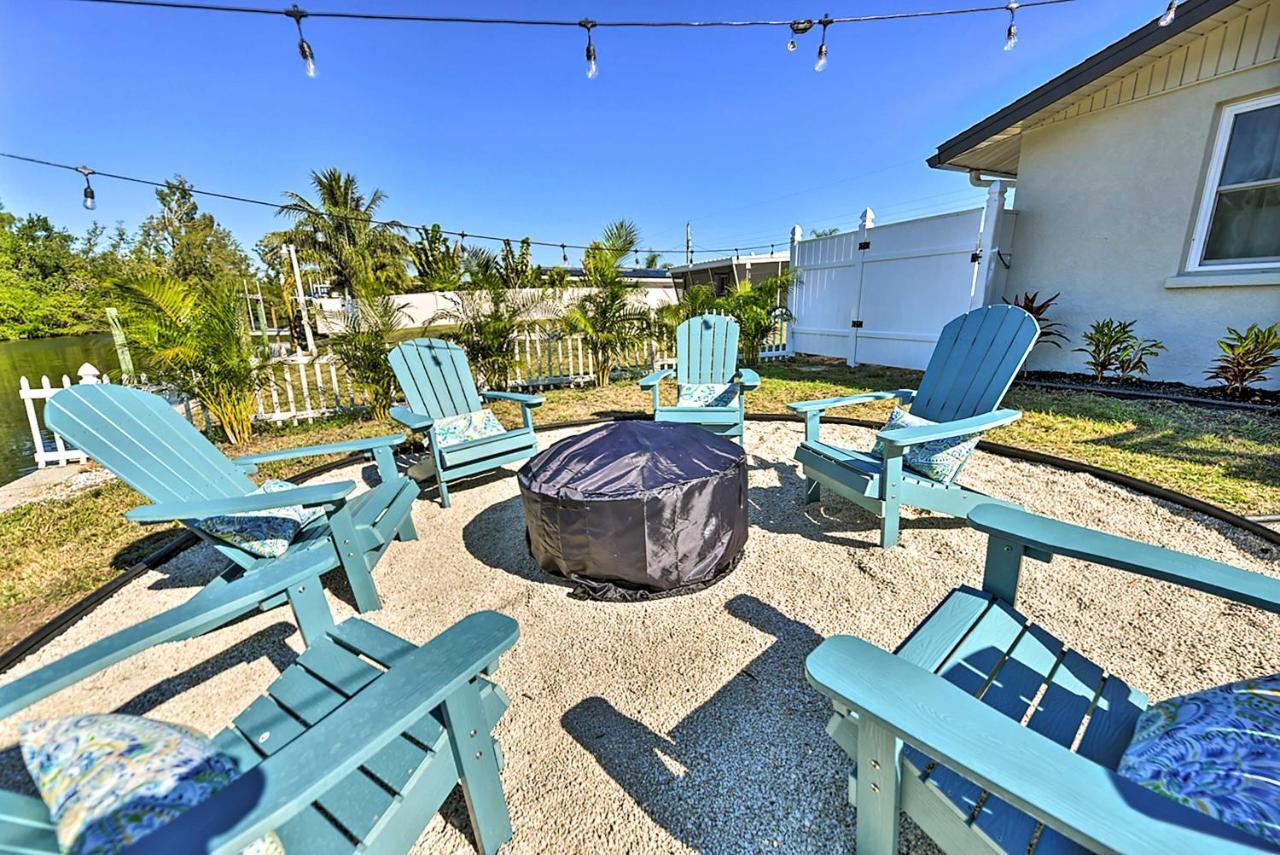 Waterfront Bradenton Home Heated Pool And Fire Pit Extérieur photo