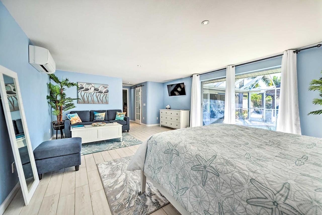 Waterfront Bradenton Home Heated Pool And Fire Pit Extérieur photo